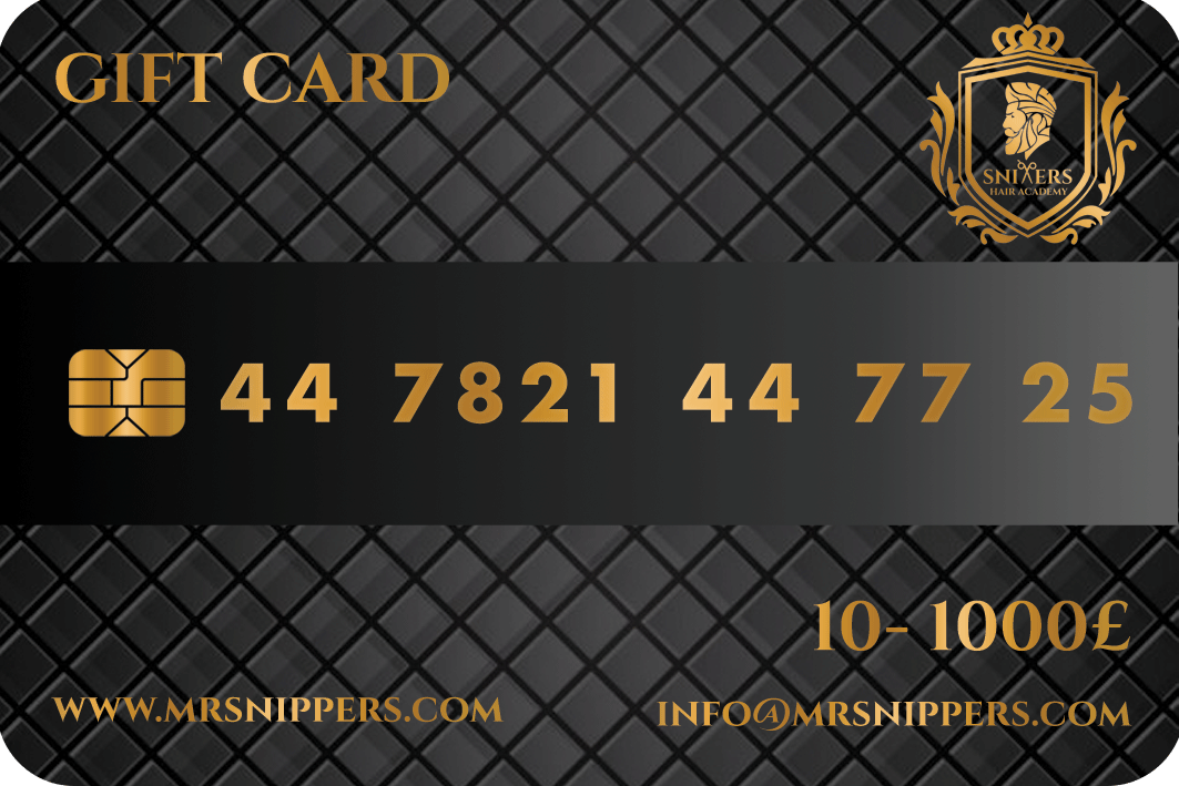 Courses Gift Cards £10 £1000 MrSnippers